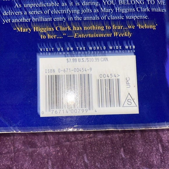 Mary Higgens Clark 2 pack back novels remember me and you belong to me books - Picture 7 of 9
